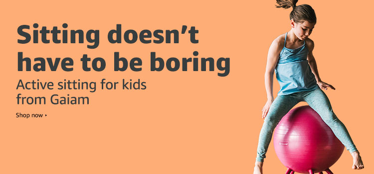 Gaiam active sitting for school and work