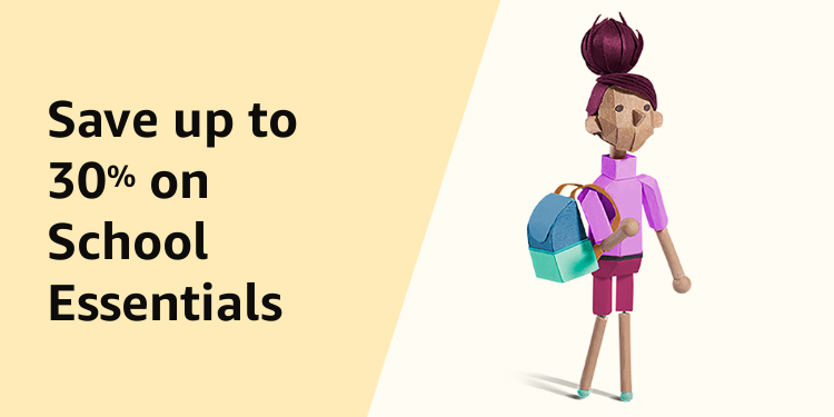 Up to 30% on School Essentials