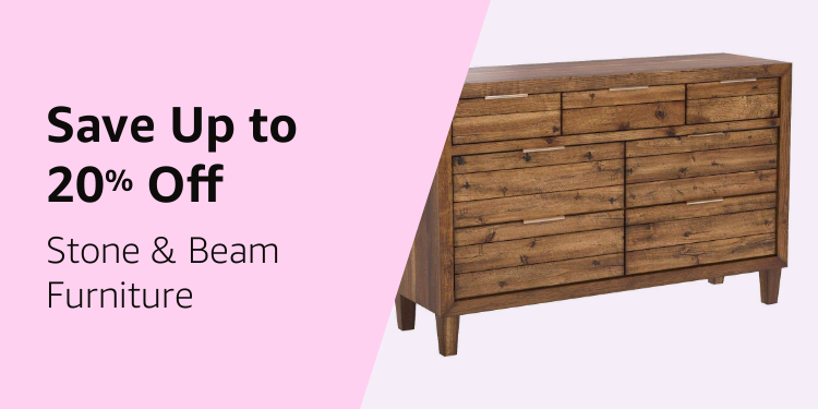 Save up to 20% off Stone & Beam Furniture