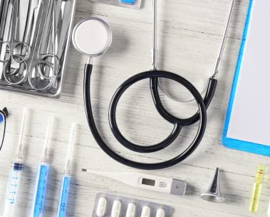 Stethoscope and other supplies
