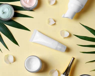 Various skin care products