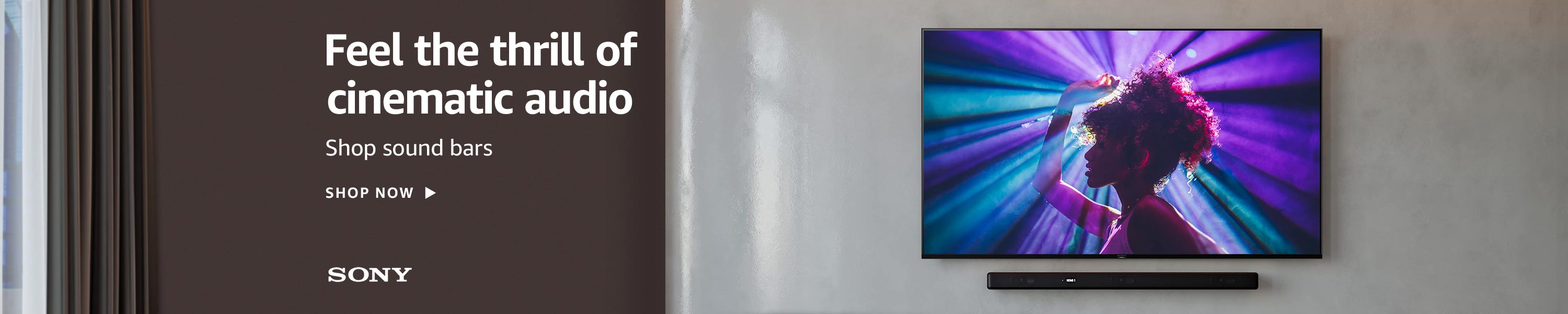 Feel the thrill of cinematic audio