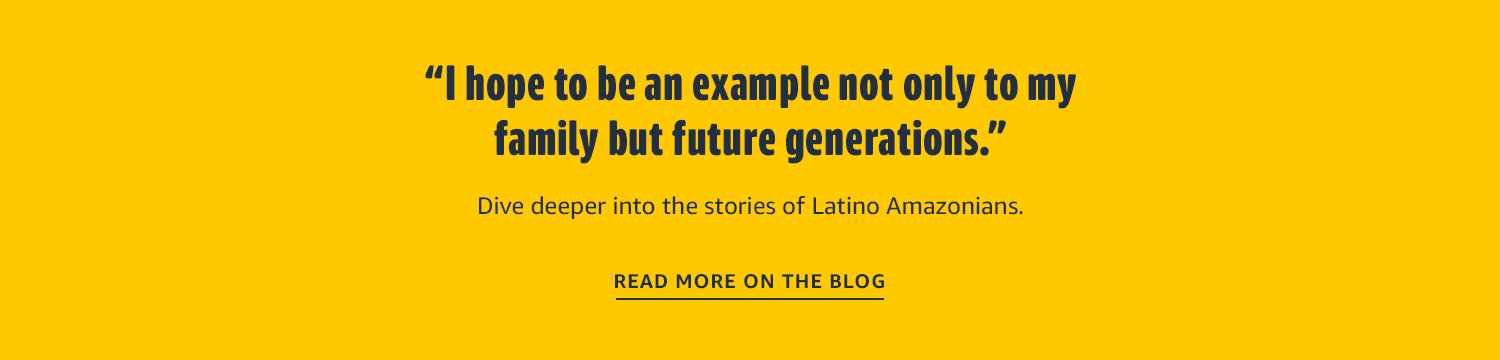 Dive deeper into the stories of Latino Amazonians.  READ MORE ON THE BLOG