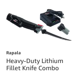 Heavy-Duty Lithium Fillet Knife Combo