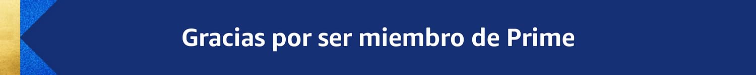 Gracias por ser miembro de Prime.