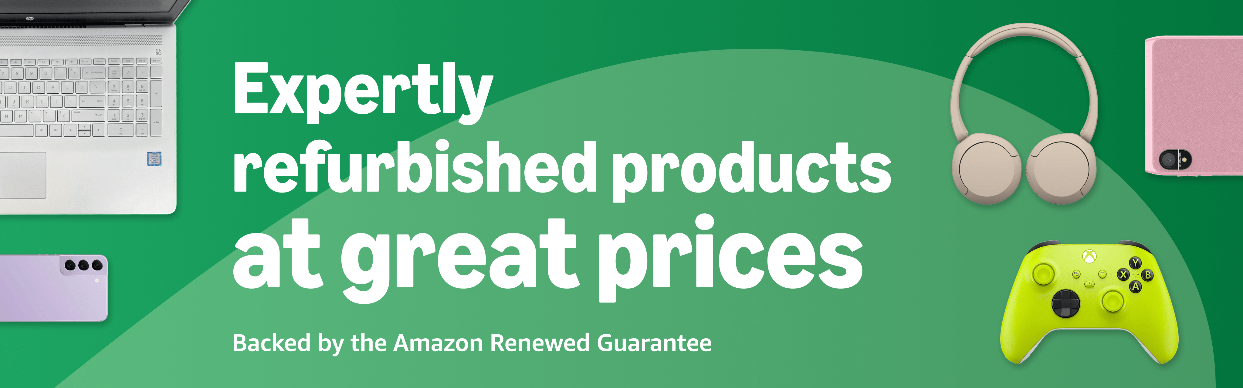 Introducing Amazon Renewed  Expertly refurbished products at great prices Backed by the Amazon Renewed Guarantee