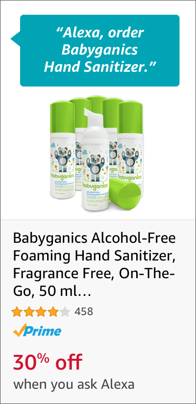 Voice Order Babyganics Hand Sanitizer