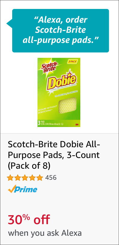 Voice Order Scotch-Brite All-Purpose Pads