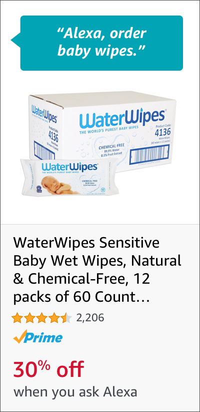 Voice Order Baby Wipes