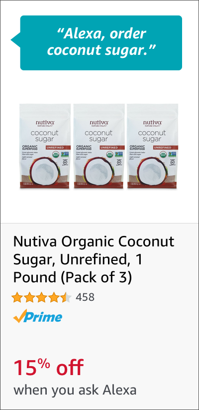 Voice Order Coconut Sugar