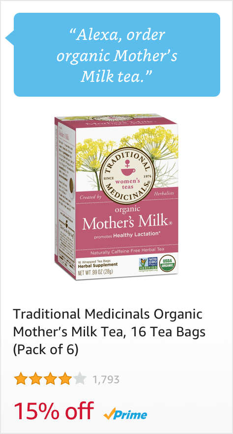 Voice Order Organic Mother's Milk Tea