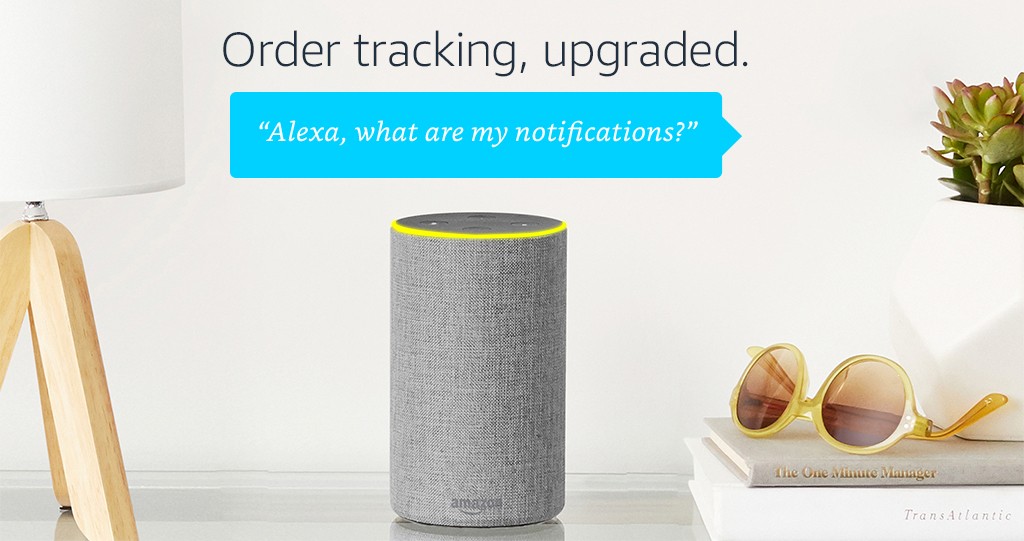 Alexa Delivery Notifications