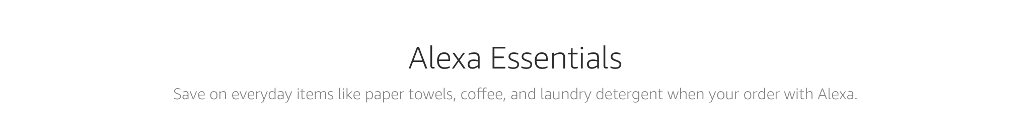 Alexa Essentials