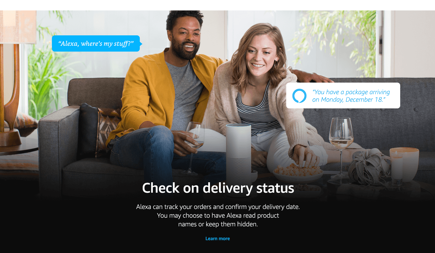 Alexa, Where's My Stuff