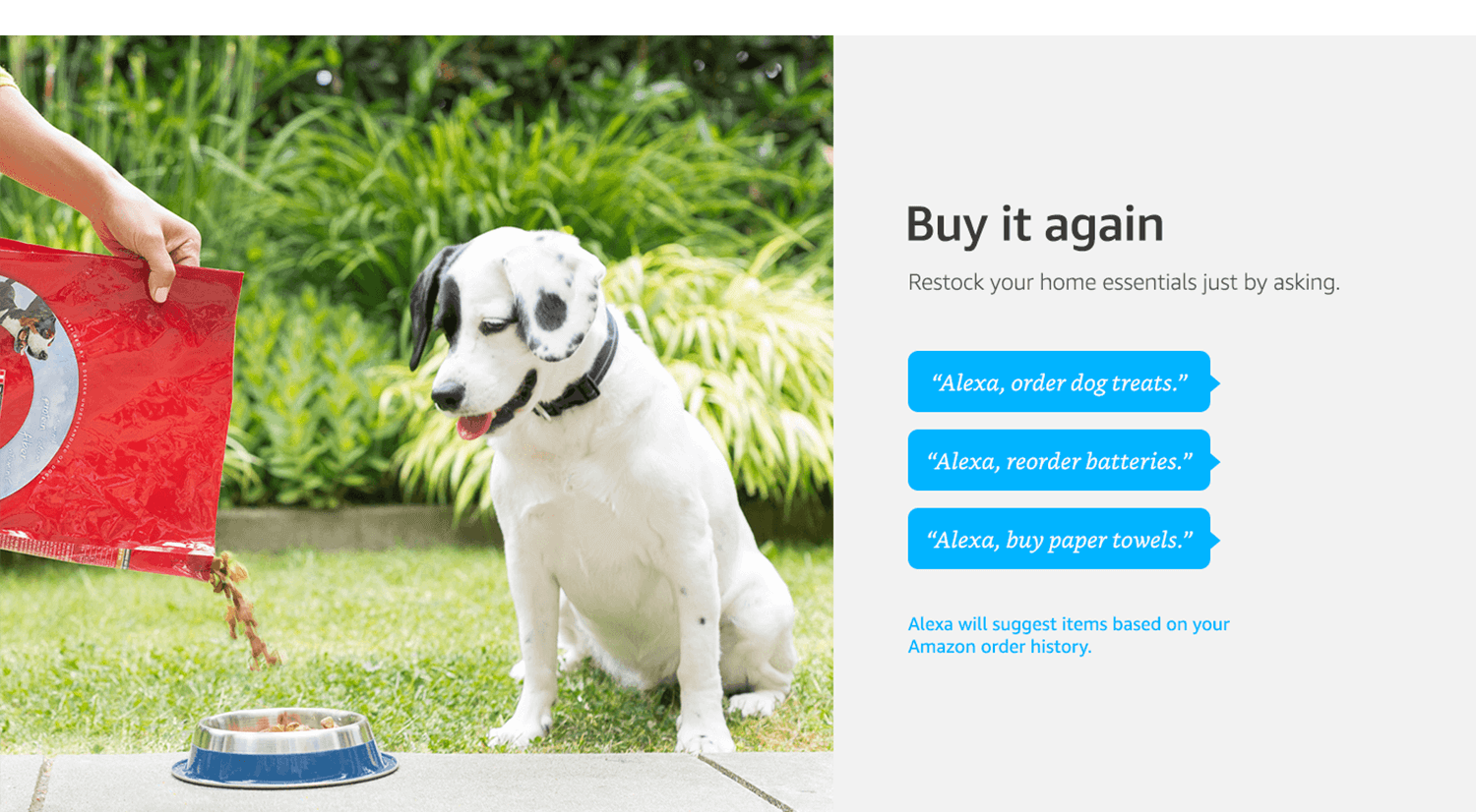 Buy it again with Alexa