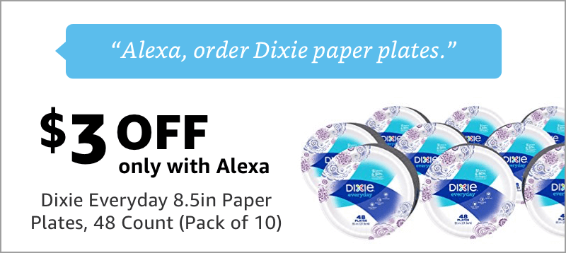 Voice Order Dixie Paper Plates