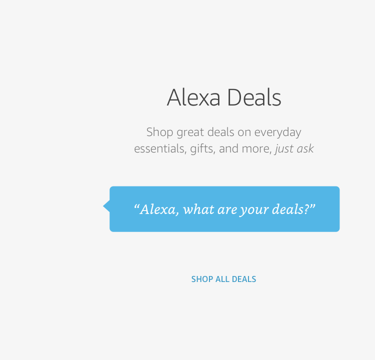 Alexa Deals