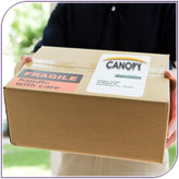 Pre-paid shipping label
