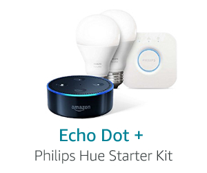 Echo Dot + Philips Hue Starter Kit