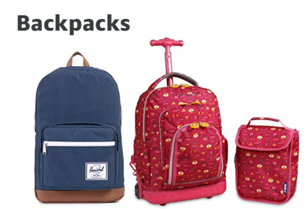 Amazon Warehouse Backpacks