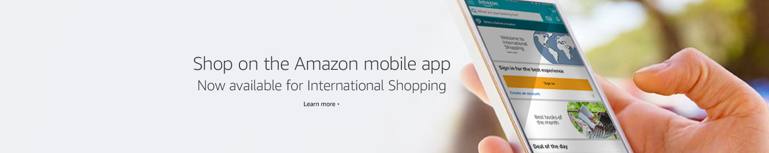 Shop Amazon's International mobile app