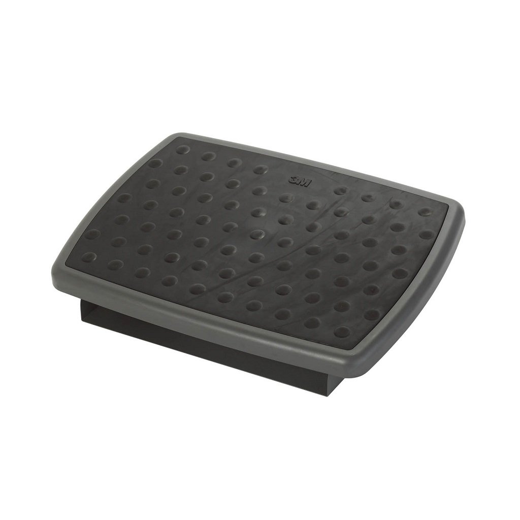 3M Adjustable Foot Rest, 18 Inch Wide Nonskid Platform