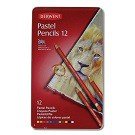 Pastel Pencils、 12-Ct.、 Tin