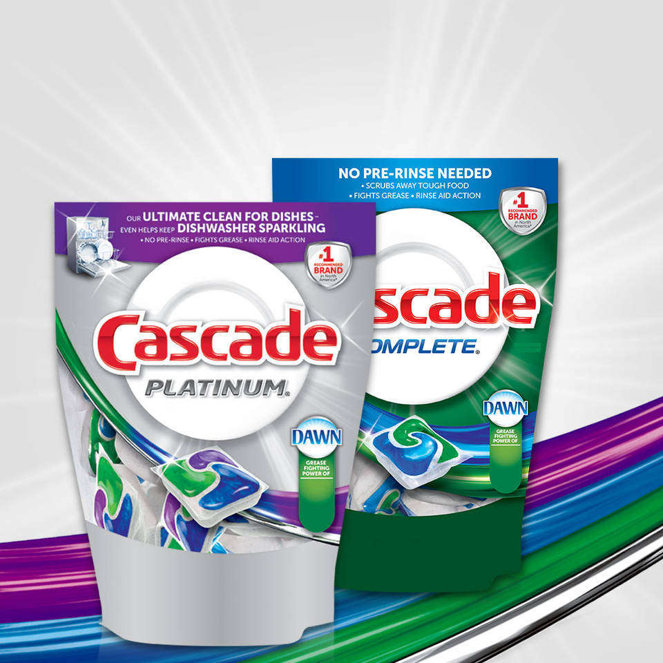 Cascade Complete AllIn1 Gel Dishwasher Detergent, Citrus