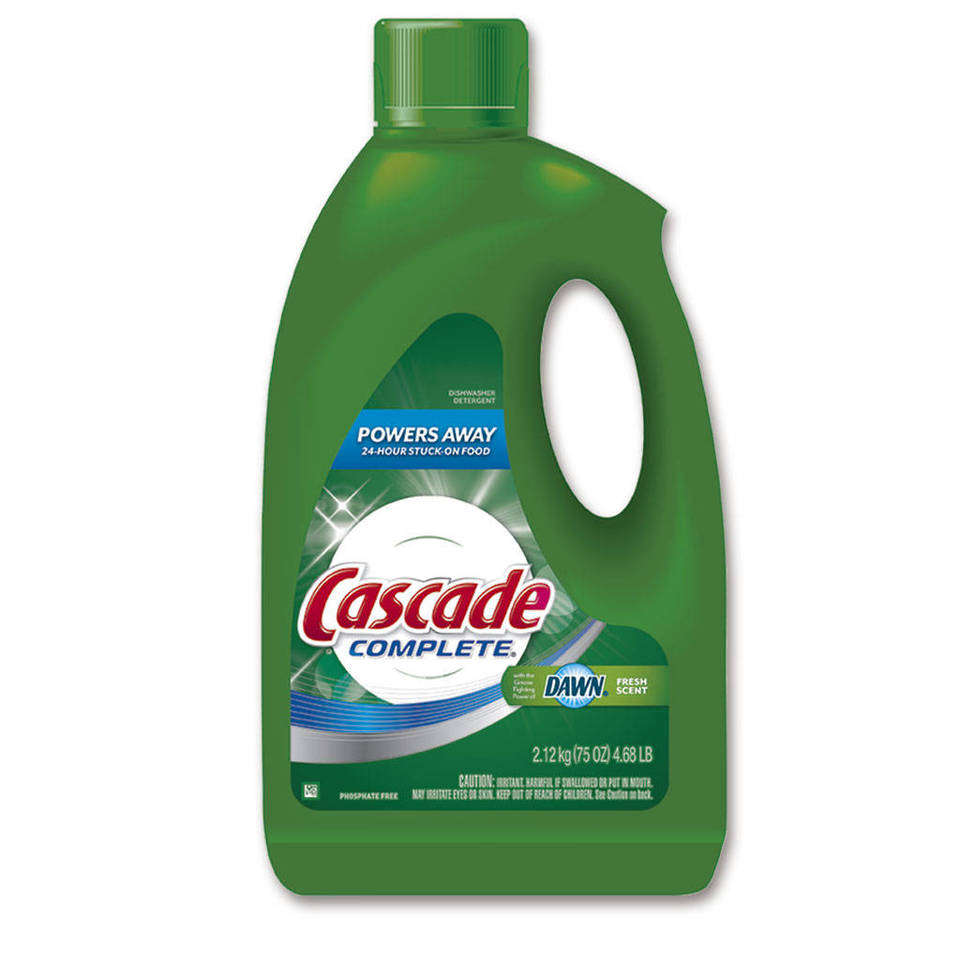 Cascade Gel Dishwasher Detergent, Fresh Scent, 75 Oz Prime