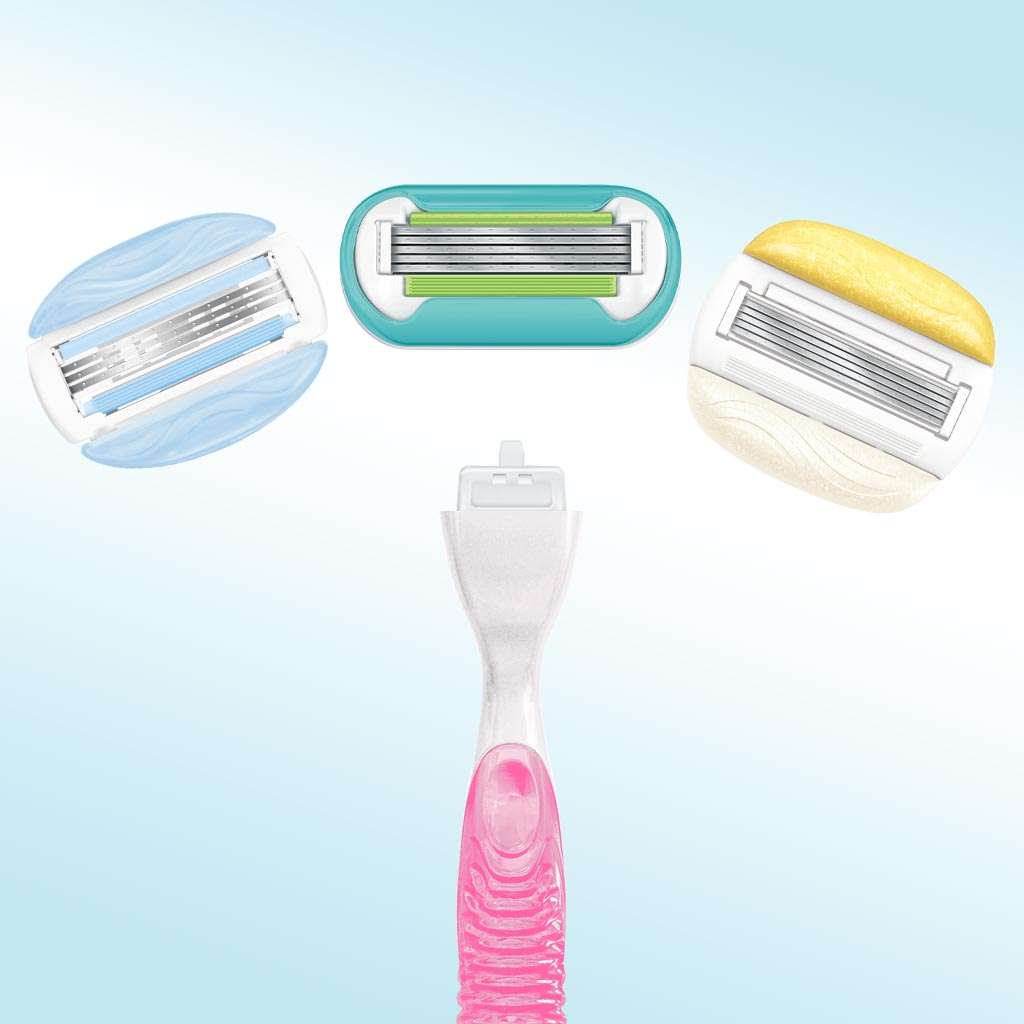 Gillette Pink Razor Amazon.com: Gillette Venus Extra Smooth Pink Women's Razor Handle + 2 ...