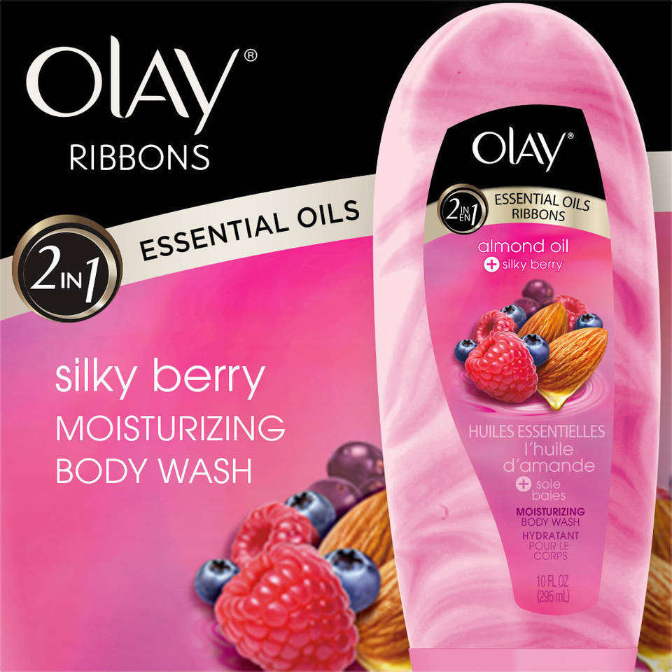 Olay 2in1 Essential Oils Ribbons Almond Oil + Silky