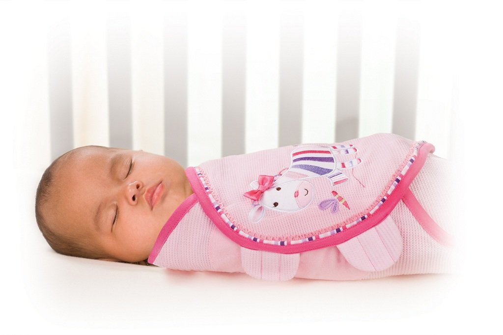 Summer Infant SwaddleMe Appliqued Cotton Knit, 714 pounds