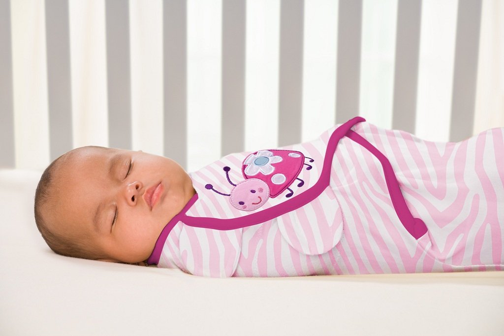 Summer Infant Swaddleme Pure Love Infant Wrap, Wild Ladybug