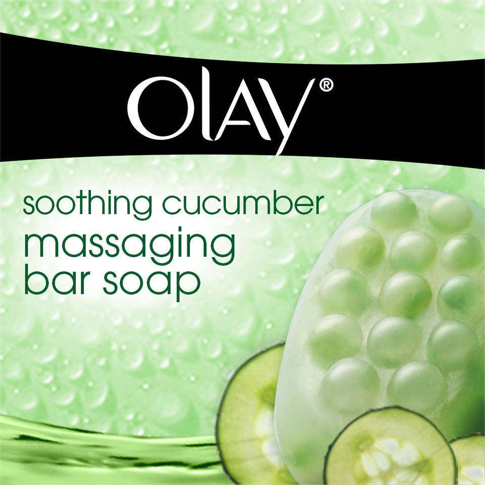 Amazon.com : Olay Soothing Cucumber Bar Soap, 17-Ounce ...