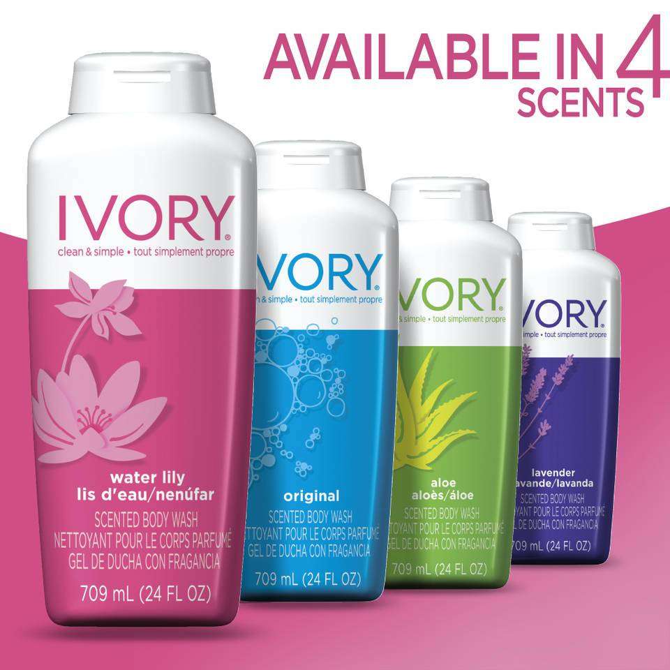Ivory Waterlily Body Wash 24 Fl Oz Bath And Shower Gels
