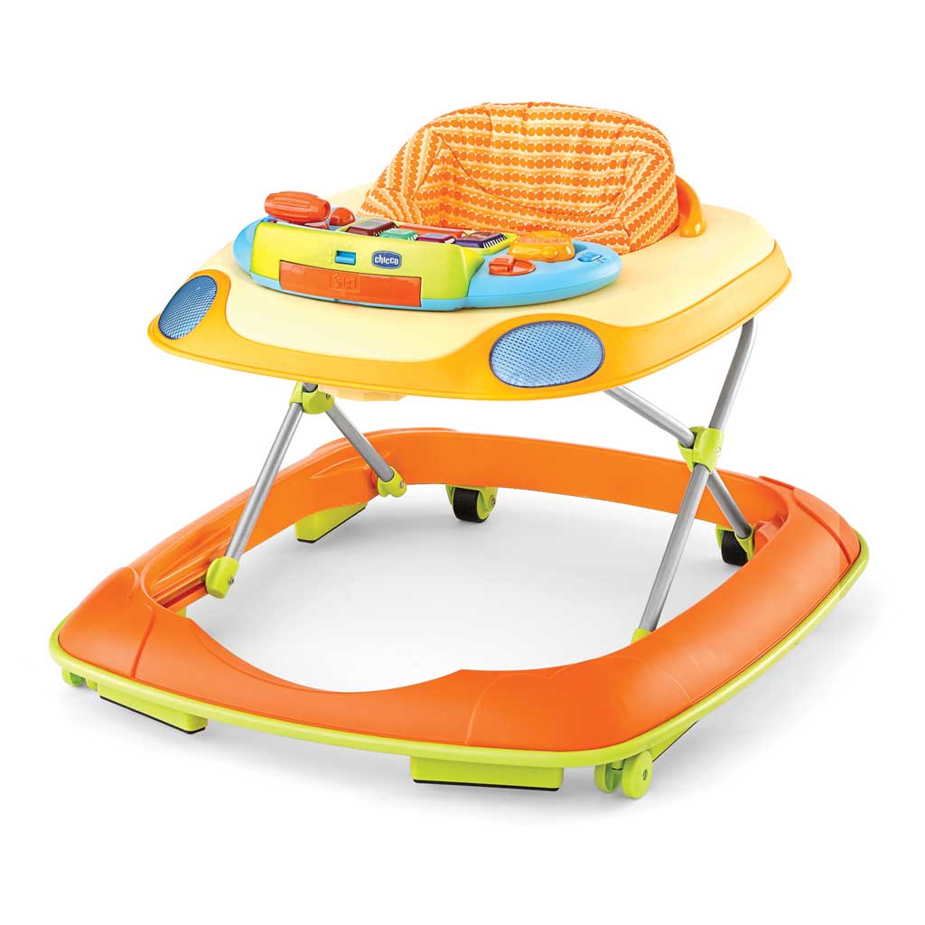 Chicco Dance Walker Activity Center, Happy Orange Baby Walkers Baby