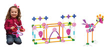 Tinkertoy Pink Building Set
