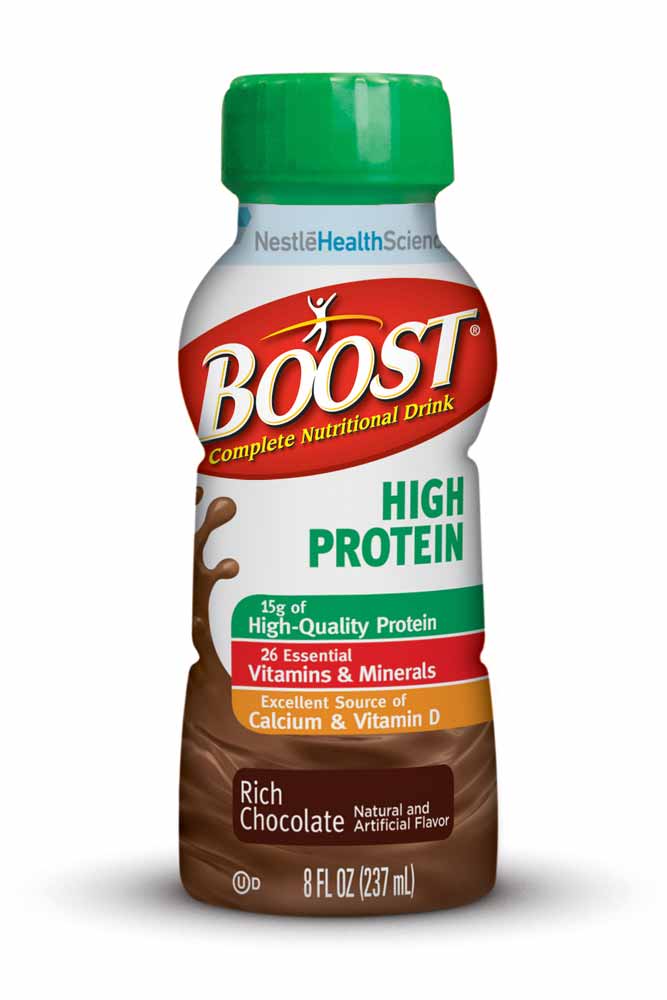 Boost High Protein Chocolate Ready To Drink, 8 oz., 12