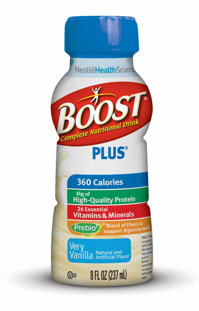Boost Plus Vanilla Ready To Drink, Pack of 12 8 FL oz