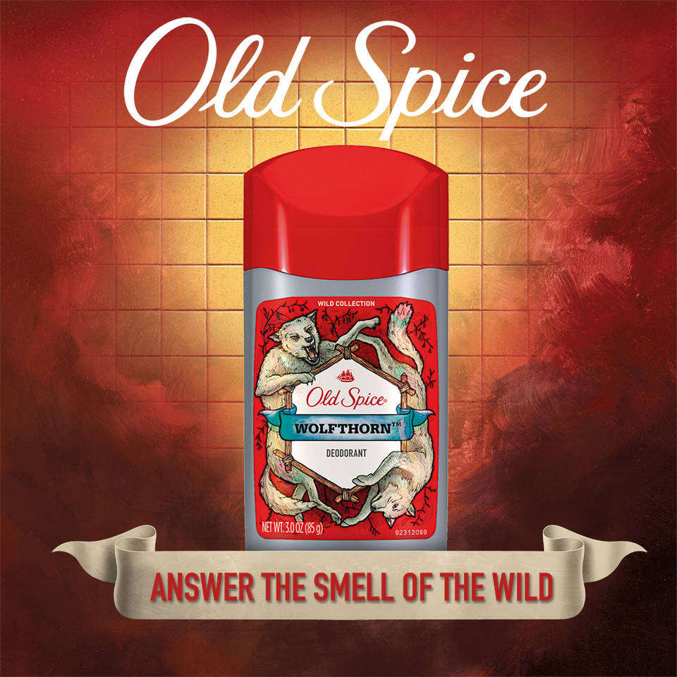 Old Spice Wild Collection Wolfthorn Scent Men's Deodorant
