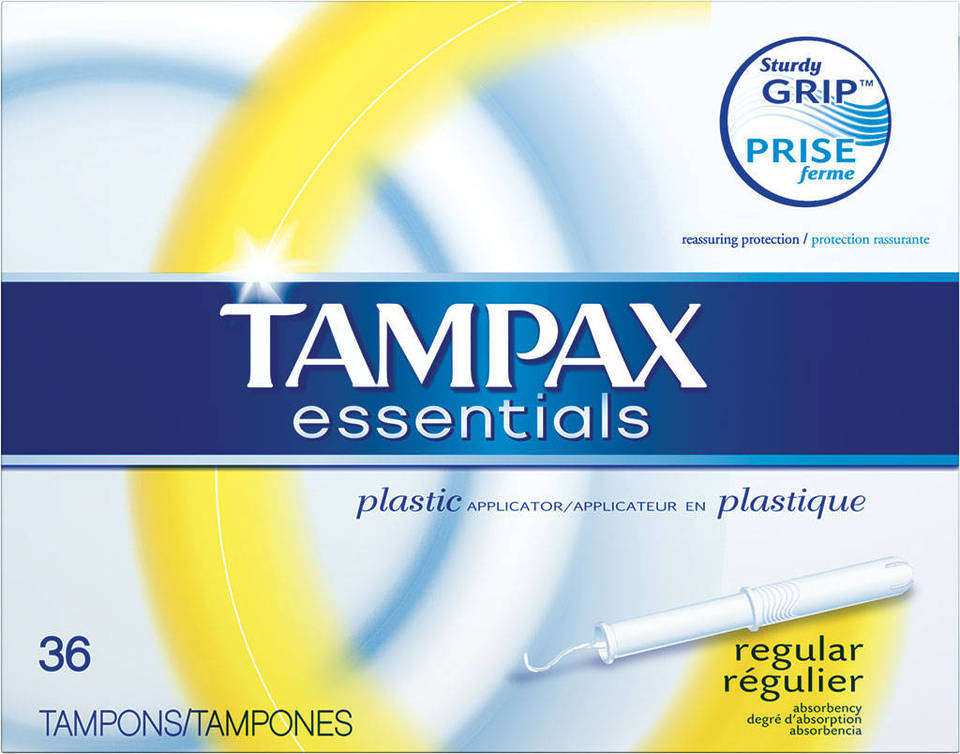 Tampax Pearl Active Plastic, Duopack, Unscented Tampons, 36 Count (Pack of 2