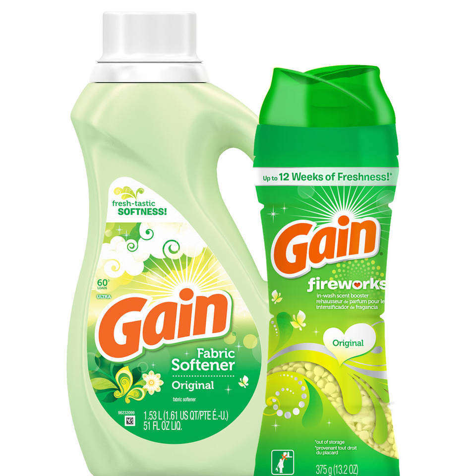 Gain With Oxi Booster Liquid Detergent 26 Loads 50 Fl Oz