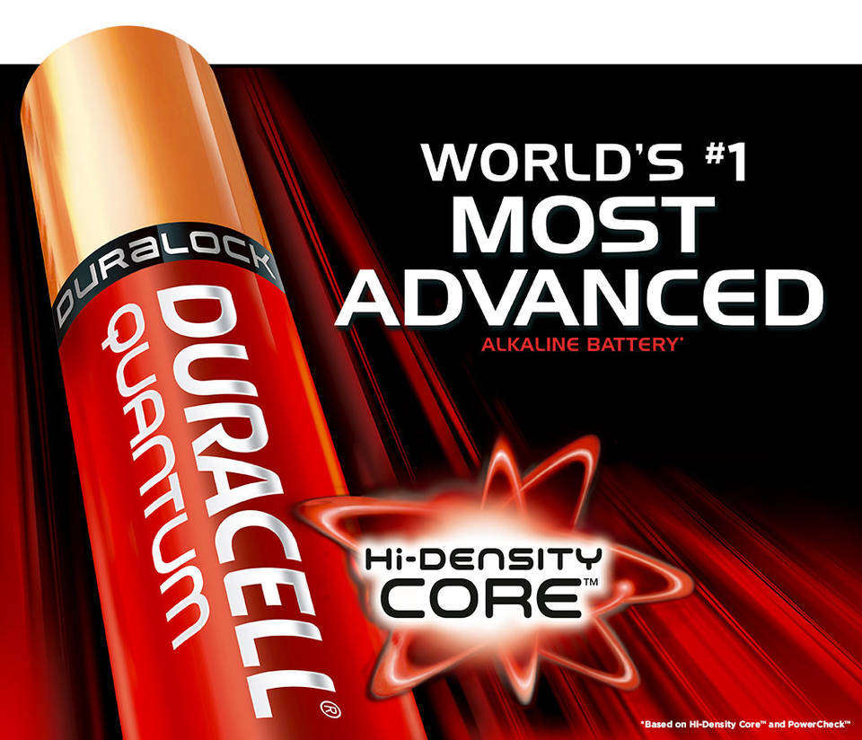 Duracell Quantum Alkaline AAA Batteries 28 Count Health & Personal Care