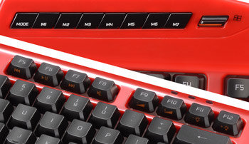 Mad Catz S.T.R.I.K.E. 3 Gaming Keyboard for PC - Conveniently Placed Shotcut Keys