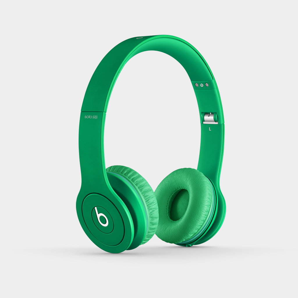 Beats Solo HD Wired OnEar Headphone Matte Green (Discontinued by Manufacturer