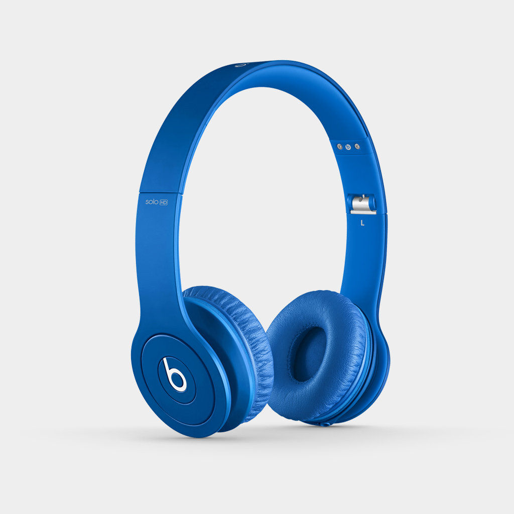 Beats Solo HD Wired OnEar Headphone Matte Blue (Discontinued by Manufacturer