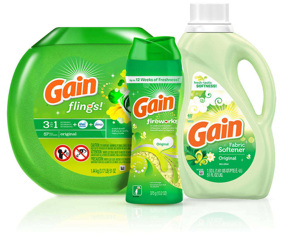 Gain Flings Original Laundry Detergent Pacs 5 Count Health