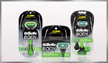 Gillette BODU Product Line