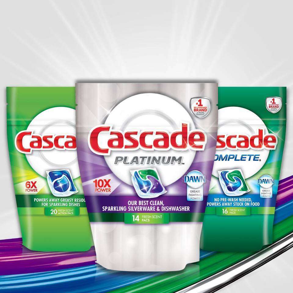 Cascade Gel Dishwasher Detergent, Fresh Scent, 75 Oz Prime Pantry