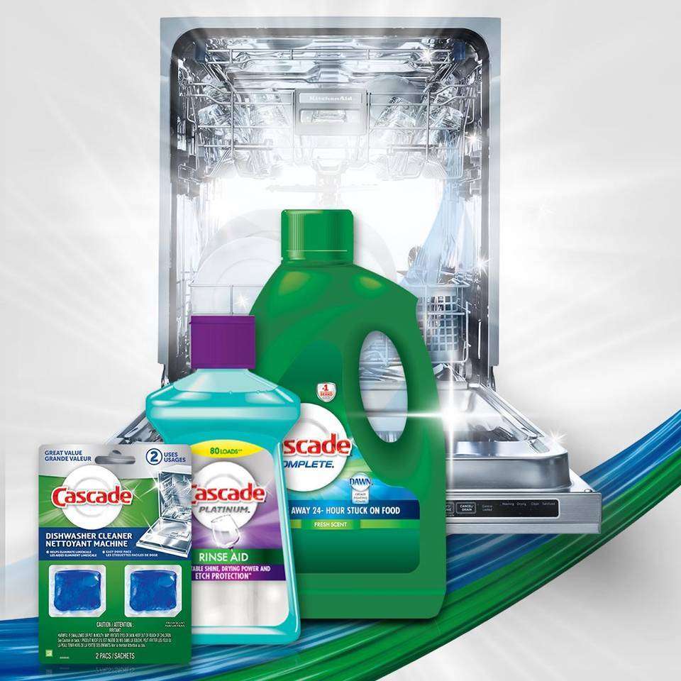Cascade Complete Gel Dishwasher Detergent, Citrus Breeze